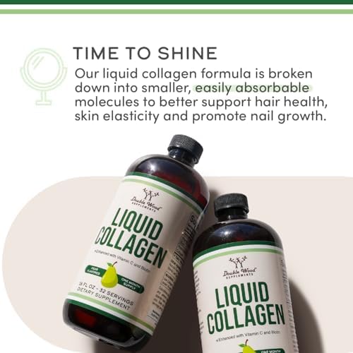 Liquid Collagen 2,500mg, Types 1 + 3, Skin, Hair + Nails, 32 Servings - Image 3