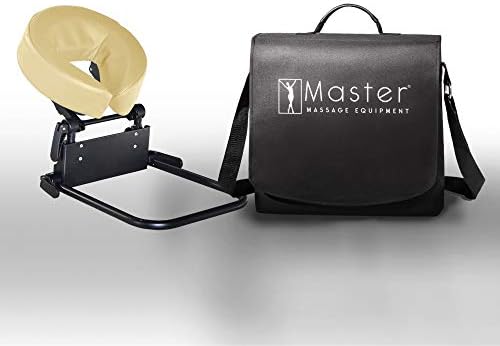 Home Use Sleeping Mattress Top Massage Kit-Adjustable Headrest Face Pillow Cradle & Face Cushion Support Bracket, Head Face Rest Support- Eye Surgery Recovery - Cream - Image 2