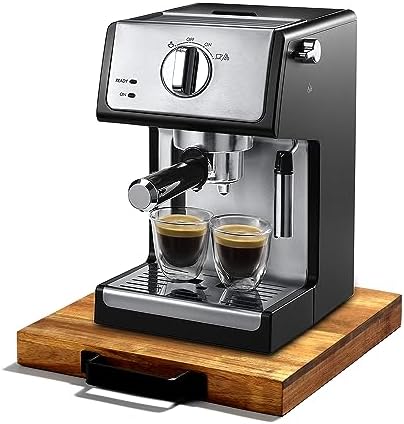 Natural Acacia Sliding Tray for Coffee Machine, Kitchen Appliance Slider - Image 2