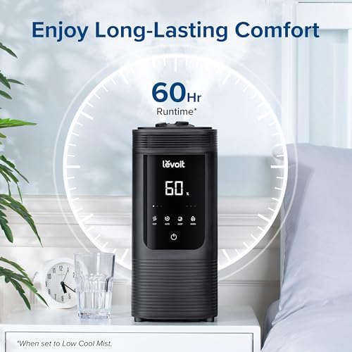 Levoit 6L Smart Warm and Cool Mist Humidifiers for Home Bedroom, 60H - Image 2