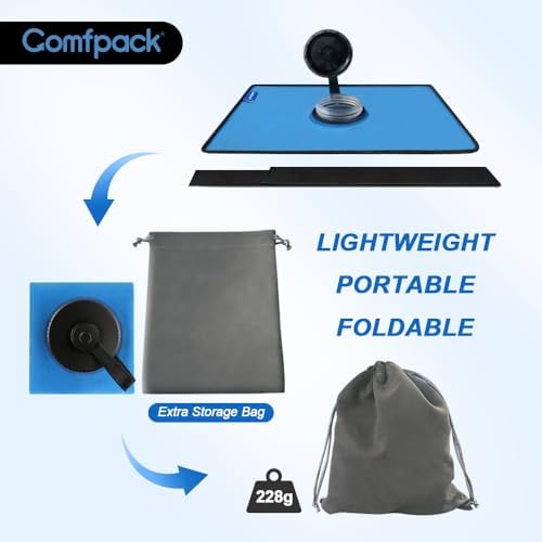 Comfpack Small Refillable Ice Bag for Injuries, Travel Ice Pack with Straps - Image 6