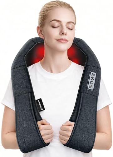 Mo Cuishle Father's Day Dad Gifts, Shiatsu Neck and Back Massager with Heat – Deep Kneading for Shoulder – Ideal Gift for Husband Men Women Mom Him Her – Perfect for Christmas, Mothers Day, Birthdays - Image 3