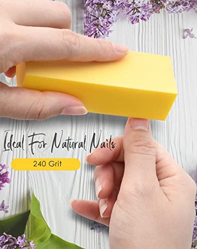 Maryton Nail Buffer Fine Grit Finishing Block for Natural Nails, 5 PCS - Image 6