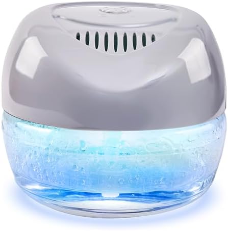 Water-Based Purifier Air Washer, Variable Speed Air Washer Aroma Diffuser with 7 Color 6 LED Night Light, Aroma Fresher Small Air Cleaner, Air Revitalizer & Freshener for Home, Office by apairpleasure