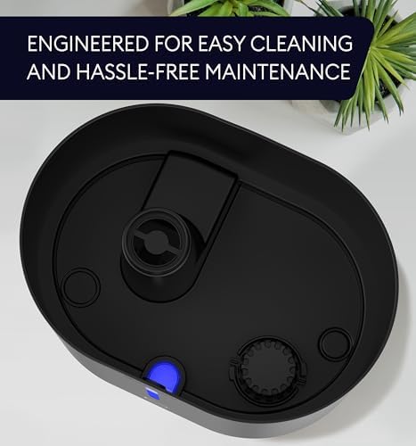 GENIANI Ultrasonic Cool Mist Humidifier for Bedroom, Large Rooms, Home, 4L - Easy Fill & Clean Humidifier for Plants w/Auto Shut-off, 40H Runtime - Quiet, Top Fill Air Humidifier & Vaporizer for Baby - Image 3