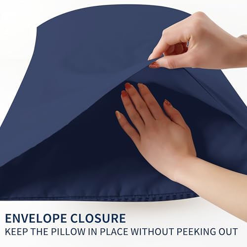 100% Egyptian Cotton 600 TC Waffle Weave Pillowcases Standard Size 2 Pack - Image 4