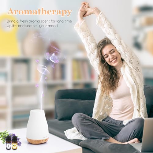 Homeweeks Essential Oil Diffuser for Room 100 ML 1 Pack - Image 3