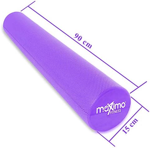 Maximo Fitness Foam Roller - High Density Exercise Roller for Trigger Point Self Massage, Muscle and Back Roller for Fitness, Physical Therapy, Yoga and Pilates, Gym Equipment - Image 5