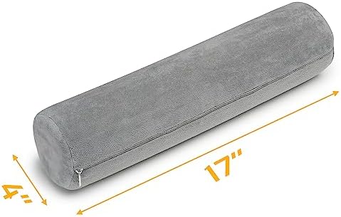 AllSett Health Firm Cervical Neck Roll Memory Foam Pillow, Bolster Pillow, Round Neck Support for Sleeping | Bolster for Bed, Legs, Back and Yoga - Image 6