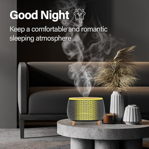 Diffuserlove Diffuser Essential Oil Diffusers 400ML Aromatherapy Air Diffuser for Home Bedroom Office Room Aroma Diffuser with 7 Color Lights Intermittent Mist Mode - Image 2