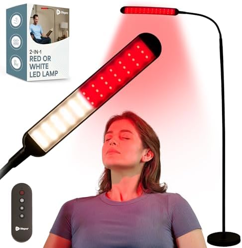 LifePro Lumaglow Red Light Therapy Lamp & Reading Lamp - 108/216 LEDs by Unknown