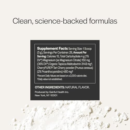 Gainful Recovery Boost Powder, Muscle Recovery & Sleep Support, 1.76 oz - Image 7