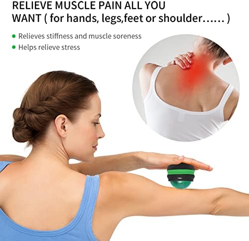 Coolrunner Massage Ball, Manual Roller Massager, Handheld Self Massage - Image 6
