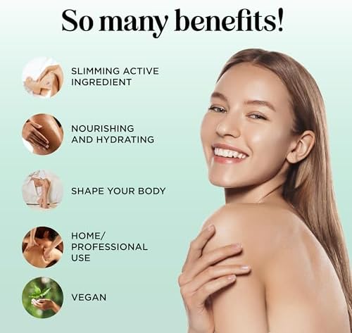 Smoothing Anti Cellulite Massage Oil - Slimming Cellulite Oil with Clinically Studied ShapePerfection for Enhanced Microcirculation and Body Contouring - Vegan Non GMO & Gluten Free (8 Fl Oz) - Image 3