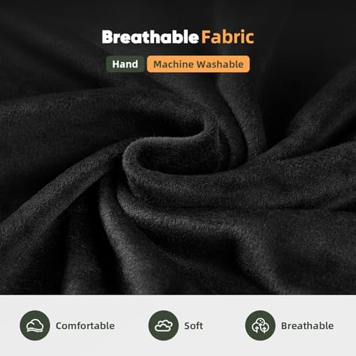 Massage Table Foam Topper for Esthetician,Lash Bed Topper Memory Foam Black - Image 4