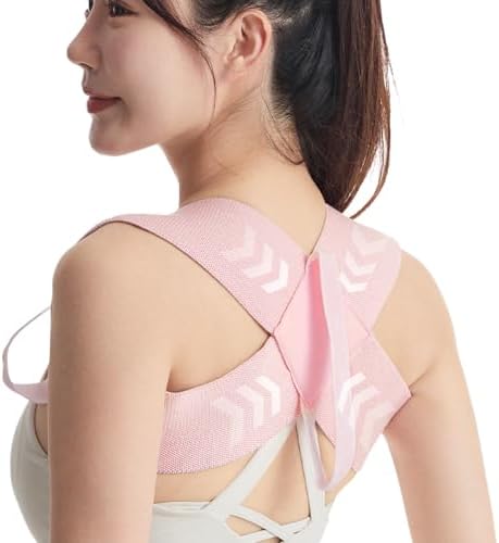 Back Brace Posture Corrector for Women - Kyphosis Relief, Spine Support Brace, Upper Back & Shoulder Alignment, Comfortable & Breathable, Easy to Use by iStabo