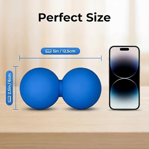 Peanut Massage Ball for Myofascial Release, Silicone Massager - Image 7