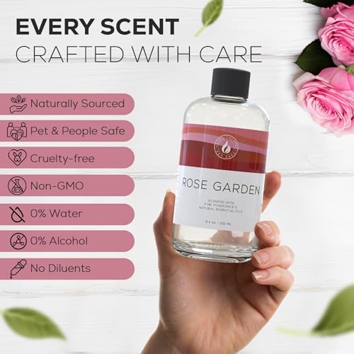 Aroma Country Rose Garden Luxury Diffuser Oil Refill (8.5 Fl Oz) - Image 5