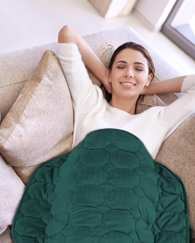 Topblan Weighted Lap Blanket Pad 7lbs for Adults, 29 x 24 Small for Travel - Image 6