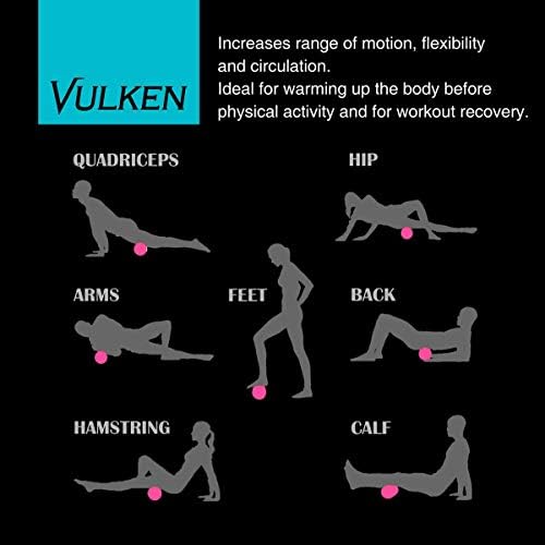 Vulken Vibrating Foam Roller, 17" Extra Long Electric Muscle Roller - Image 4