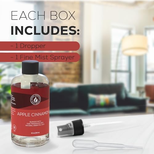 Aroma Country Apple Cinnamon Luxury Diffuser Oil Refill (8.5 Fl Oz) - Image 5
