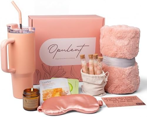 Opulent Self Care Spa Gift Box for Women - Thoughtful Get Well Gift by Opulent
