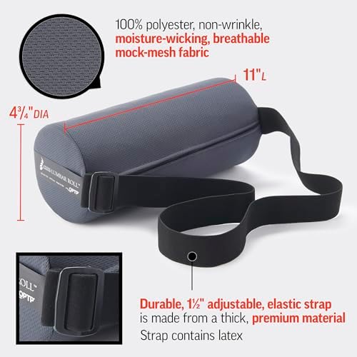 OPTP The Original McKenzie Lumbar Roll – Standard Density Low Back Support - Image 4