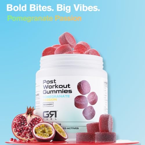 Post Workout Gummies, Pomegranate Passion, 30 Servings - Image 2