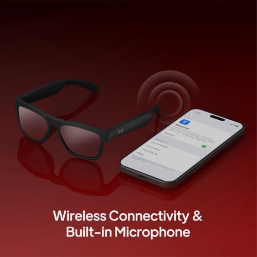 OhO Open Ear Smart Glasses, UV400 Z87.1 Lightweight Audio Bluetooth Glasses - Image 4