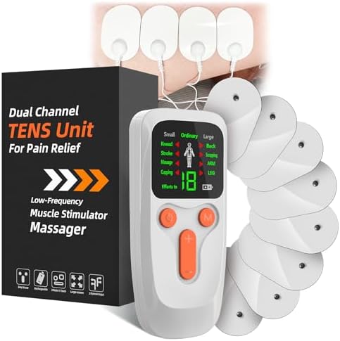 TENS Unit EMS Muscle Stimulator, FSA Low-Frequency Physiotherapy Instrument by Pawfan