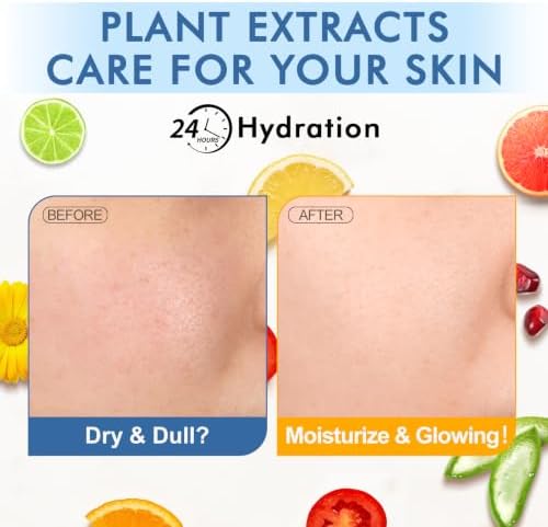 KONEUK 14 Pack Sheet Face Masks Skincare, Hydrating Face Masks for Dry Skin - Image 6