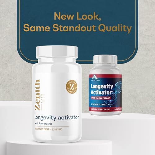 Longevity Activator Anti-Aging Supplement Dietary Supplement, Natural Antioxidants with Resveratrol - Supports Immune Function and Healthy Memory - Image 6