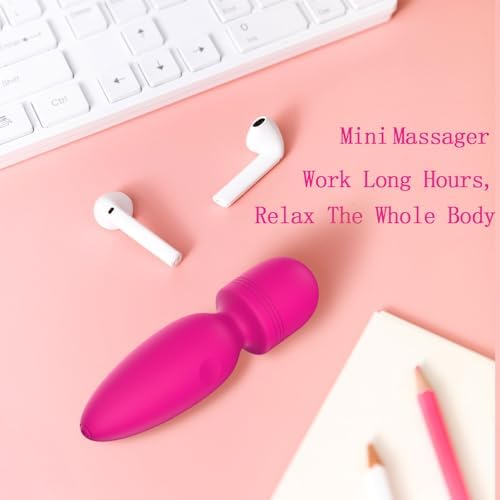 Mini Massager, Handheld Massager with 10 Quiet Vibration Modes - Image 6