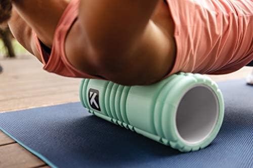 TRIGGERPOINT Performance Therapy Grid Foam Roller for Exercise, Deep Tissue Massage and Muscle Recovery, Original (13-Inch), Mint - Image 4