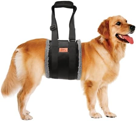 Adjustable Dog Sling for Extra Large Dogs Mobility Aid for Weak Rear Legs by PICKFORLIFE