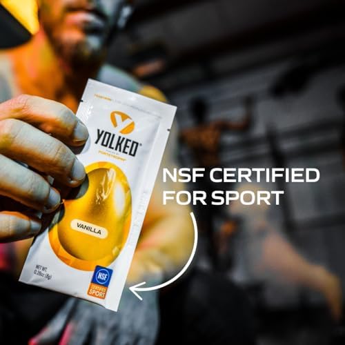 YOLKED Muscle Building Supplement Powder - NSF Certified - 30 Servings - Image 5