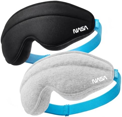 NASA Sleep Mask with LightBlock™ Barrier by Unknown
