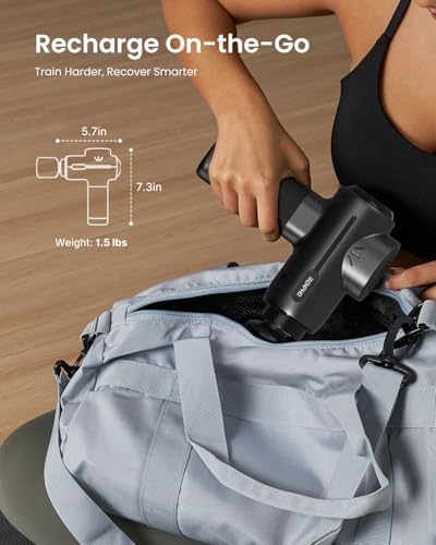 RENPHO Active+ Thermacool Massage Gun, Heat and Cold, App, Video Tutorials - Image 5