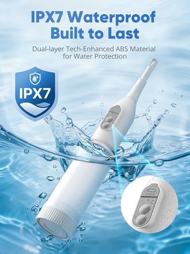 Portable Bidet for Travel – Electric Peri Bottle with Dual Spray Modes, 360° Nozzle, Water Bottle Adapter, USB Rechargeable, Waterproof, Travel Bidet for Postpartum & Personal Hygiene (White) - Image 4