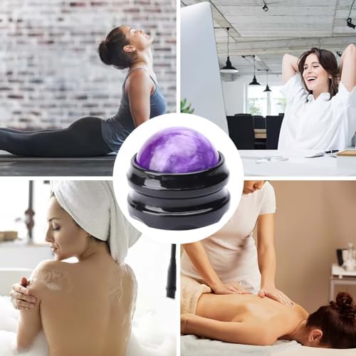 WOVTE Massage Ball, Lacrosse Balls, Self Massage Tool for Sore Muscles, Shoulders, Neck, Back, Foot, Body, Deep Tissue, Trigger Point, Muscle Knots, Yoga and Myofascial Release (Purple) - Image 7