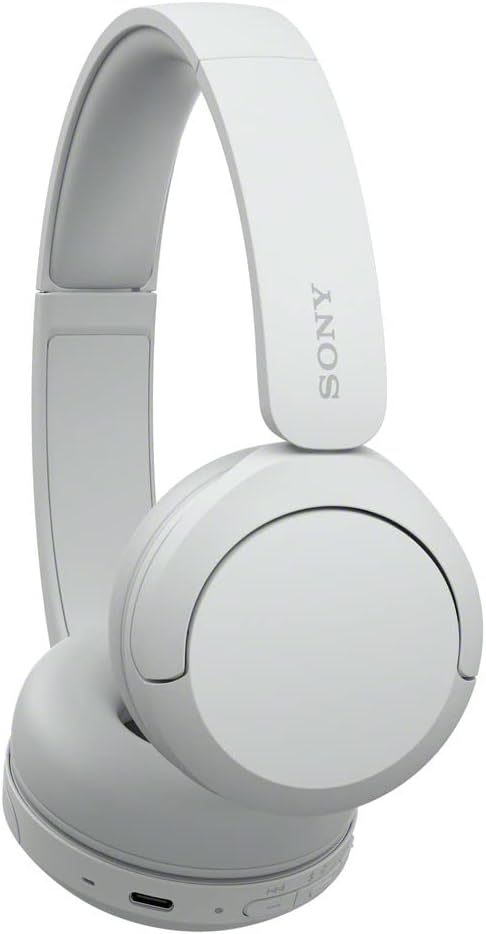 Sony WH-CH520 Wireless On-Ear Bluetooth Headphones with Microphone, White | Comfortable Lightweight Design, Up to 50 Hrs Battery with Quick Charging, Multipoint Connection, Clear Calls, Swivel design - Image 9