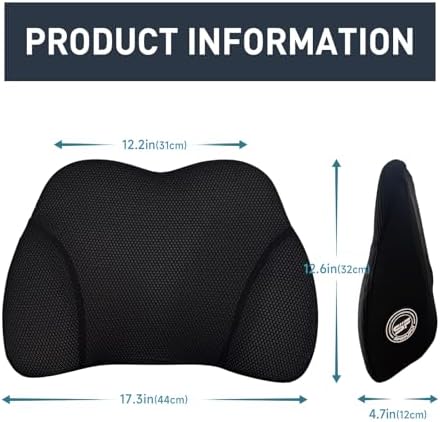 Make Relaxing Lumbar Support Pillow, Back Pillow for Lower Back Pain Relief - Image 2