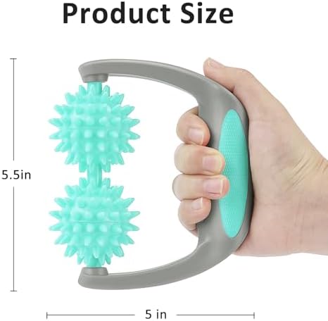 Coolife Fascia Release Spiky Massage Roller, Muscle Cellulite Massager - Image 3