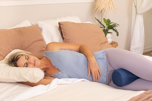 Carex Memory Foam Cervical Neck Pillow, Round - Contoured Design to Support Neck and Shoulders, Relieve Pain and Pressure, Neck Roll Pillow for Sleeping, Memory Foam - Image 2