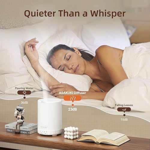 ASAKUKI Essential Oil Diffuser for Home 300 ml Quiet - Image 3