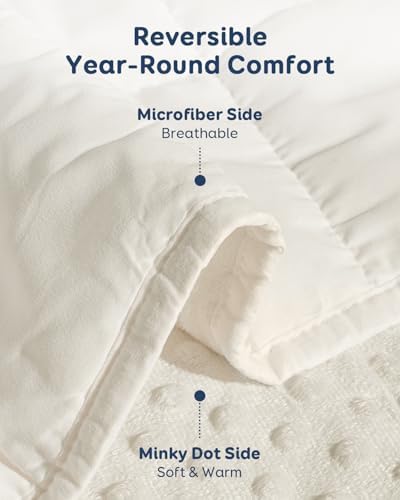 Kivik 15lbs Weighted Blanket for Adults, 60"x80" Queen Size Heavy Blankets - Image 3