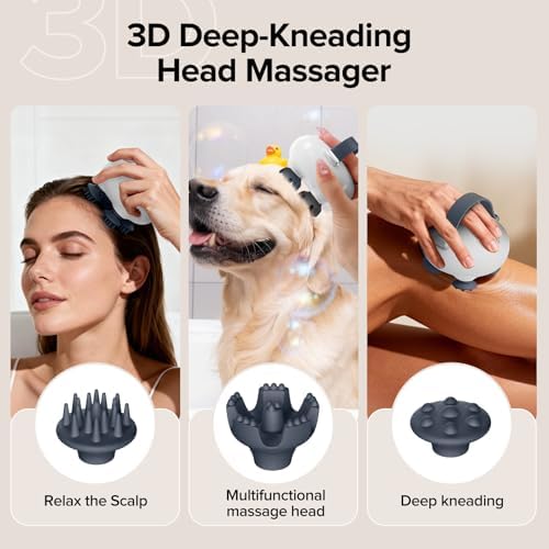 Head Massager Scalp, Scalp Massager, Portable Head Massager - Image 4