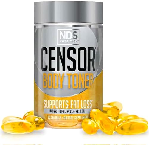 Censor NDS Nutrition CLA Fat Loss Formula - 90 Liquid Softgels by CensorBodyToner