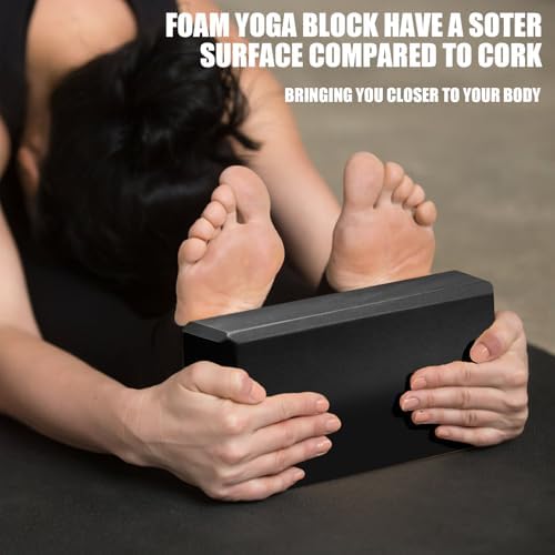 Septo 2 Pcs Yoga Blocks, 9x6x3 Inch Foam Blocks for Pilates - Image 6