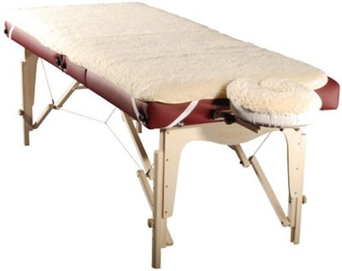 Therapist's Choice® Massage Table Fleece Pad Set Includes Pad and Face Rest Cover, 31” W x 72” L (Massage Table not Included) by Therapist%27s+Choice